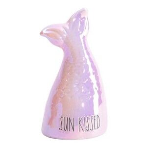 RAE DUNN Lustrous Ceramic Sun Kissed Mermaid Tail